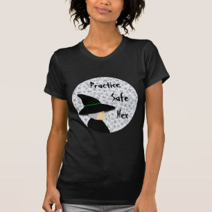 T-shirt Chemise sûre de sorcière de sortilège de pratiq