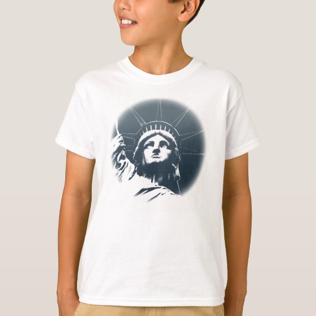 T-shirt Chemise Sweatshirt de la liberté de New York Kid (Devant)