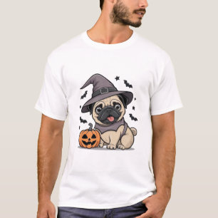 T-shirt Chemise T Chien de saison éffrayante