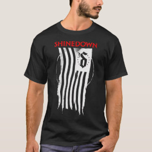 T-shirt Chemise T-Col Drapeau Rasé Pour Femmes