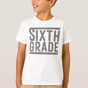 T-shirt Chemise T de professeur de 6e année, Chemise de si