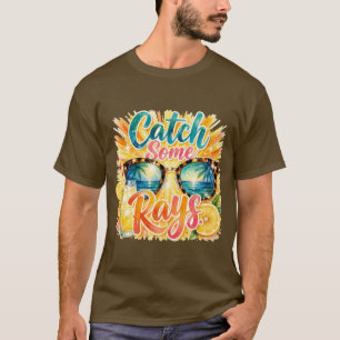 T-shirt Chemise T d'été tropical.