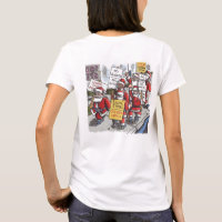 chemise T dos Santa Strike femmes blanches
