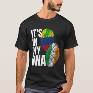 T-shirt Chemise T du drapeau de l'ADN