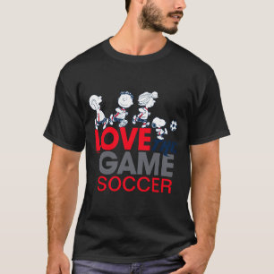 T-shirt Chemise T Gang Peanuts Amoureux Du Jeu 