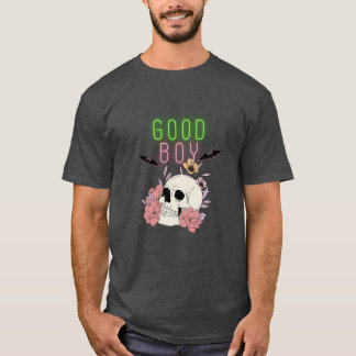 T-shirt Chemise T Halloween rose Téméraire