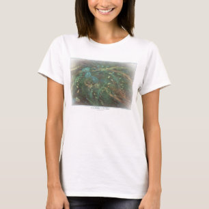 T-shirt Chemise T Océan Cosmique