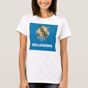 T-shirt Chemise T pour femmes avec le drapeau de l'État de