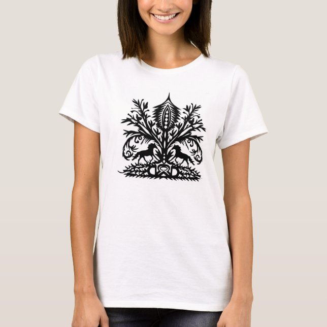 T-shirt Chemise T Wycinanki (Devant)