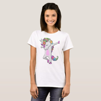 T-shirt Chemise tamponnante fraîche de licorne