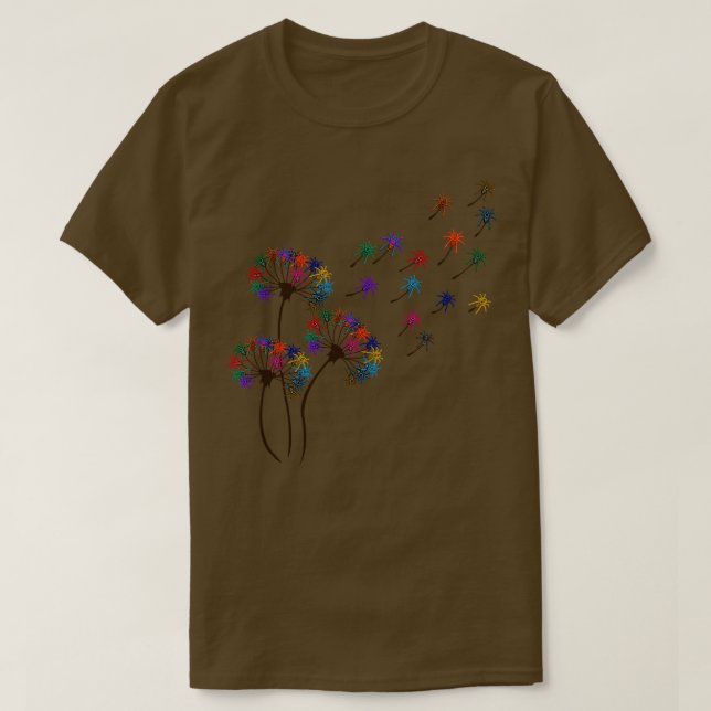 T-shirt Chemise Tarantula Dandelion Tarantula Lover (Design devant)