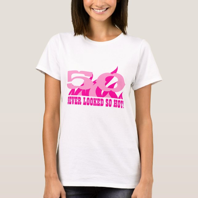 T-shirt Chemise tellement chaude non jamais regardée (Devant)