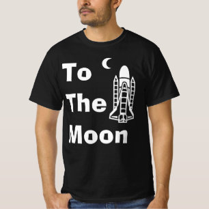 T-shirt Chemise To The Moon