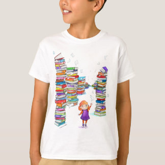 T-shirt Chemise tour livre pour enfants