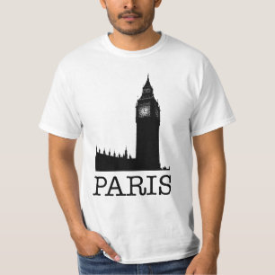 T-shirt Chemise Touristique Paris