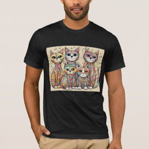 T-shirt Chemise Tri-Blend apaisante pour chats