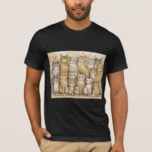 T-shirt Chemise Tri-Blend apaisante pour chats