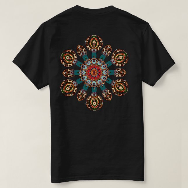 T-shirt Chemise Tribalix Mandala (Design dos)