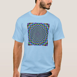 T-shirt chemise trippy de fractale
