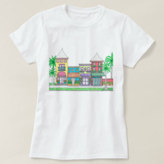 T-shirt Chemise Tropical Shops