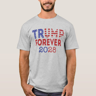 T-shirt Chemise Trump 2028 Roi Pour Toujours – Édition Lim