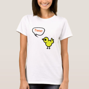 T-shirt Chemise Tweet Bird