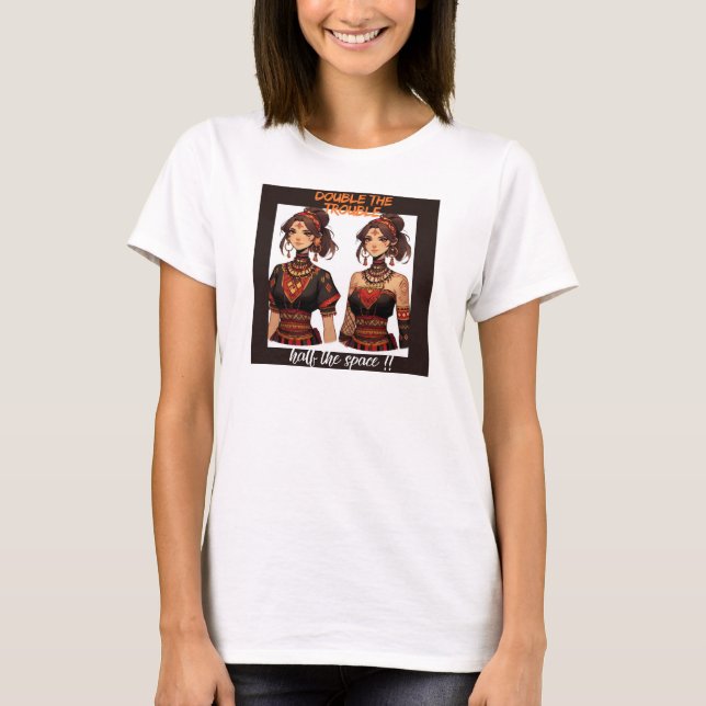 T-shirt Chemise Unisex T Élégante (Devant)