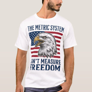 T-shirt Chemise vectorielle vintage citation liberté aigle