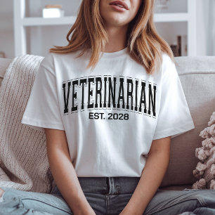 T-shirt Chemise vétérinaire pour le personnel vétérinaire