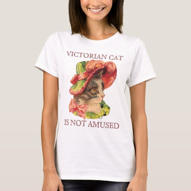 T-shirt Chemise victorienne de Meme de chat (Devant)