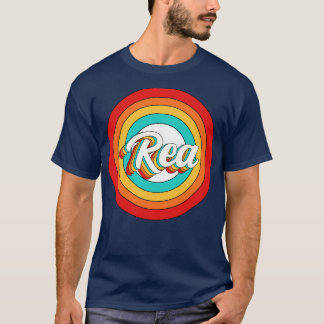T-shirt Chemise Vintage Cercle de la Rea
