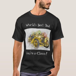 T-shirt Chemise vintage classique voiture T