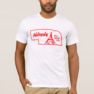 T-shirt Chemise vintage de bonne vie du Nébraska