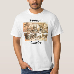 T-shirt Chemise vintage de vampire