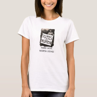 T-shirt Chemise vintage de vote de femmes