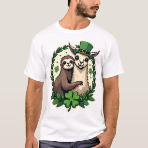 T-shirt Chemise Vintage Lucky Fête de la Saint-Patrick Lam