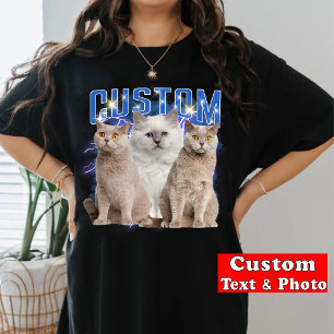 T-shirt Chemise Vintage personnalisée pour animal de compa