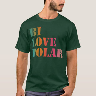 T-shirt Chemise vintage polaire bi love
