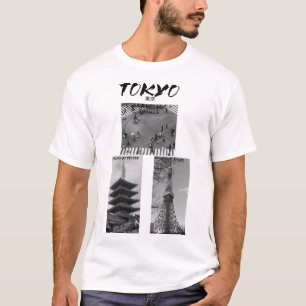 T-shirt Chemise Vintage Tokyo Japon Mode Japonaise de Ru
