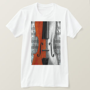 T-shirt Chemise violon