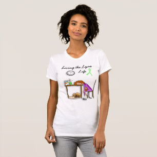 T-shirt Chemise Vivre la vie de Lyme