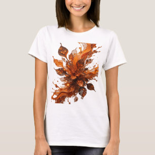 T-shirt Chemise Witty Orange ORANGE FLUX Statement