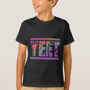 T-shirt Chemise Yeet Rétro Drôle Dire Slang Hommes Garçon