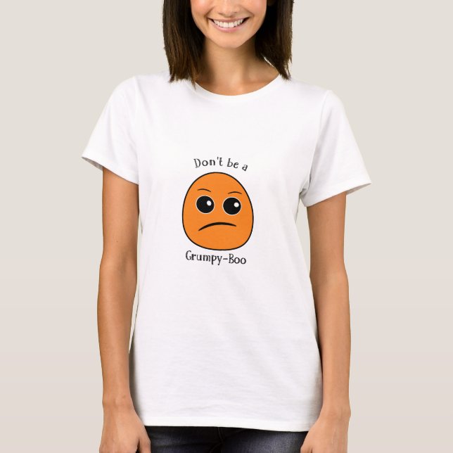 T-shirt Chemises Boo - Grumpy-Boo (Devant)