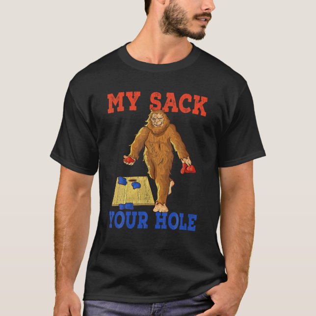 T-shirt Chemises Cornhole pour hommes Cadeaux pour hommes  (Devant)