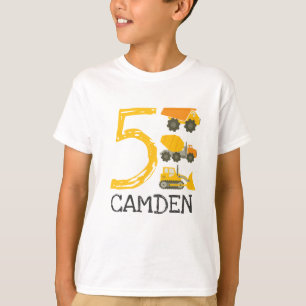 T-shirt Chemises d'anniversaire de construction