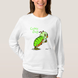 T-shirt Chemises de bug mignonnes
