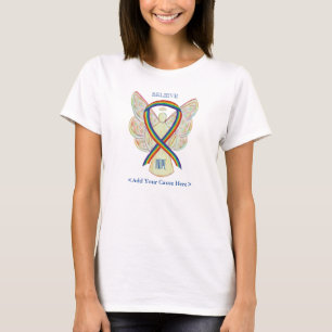 T-shirt Chemises de cause personnalisées de l'angle de rub