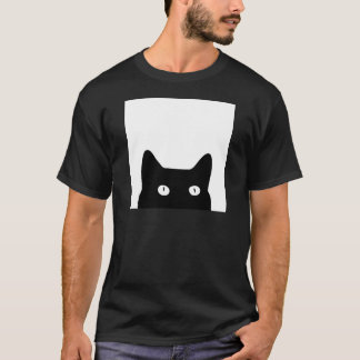 T-shirt Chemises de chat noir