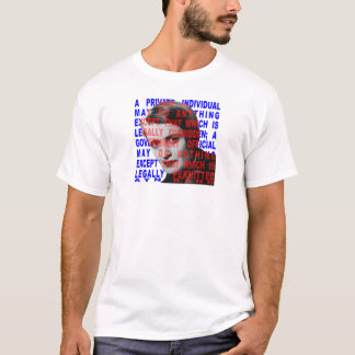 T-shirt Chemises de citation d'Ayn Rand